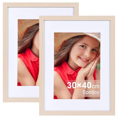 Produktbild von Elzusha – Set aus 2 Holzbilderrahmen für 30 x 40 cm Poster