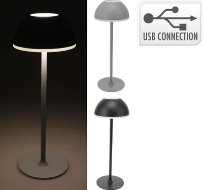Immagine prodotto di Lampada da tavolo LED, 30 cm, colore nero