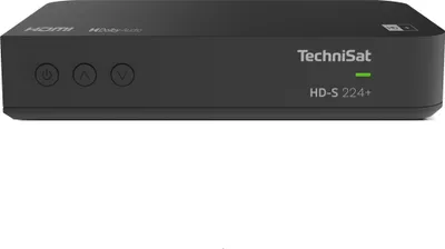 Productafbeelding van TechniSat HD-S 224+ DVB-S HD-ontvanger, zwart