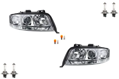 Produktbild von Scheinwerfer passend für Audi A6 4B 08/01-01/05 Leuch. Satz Links Rechts 4B0941003BJ 4B0941004BJ Johns