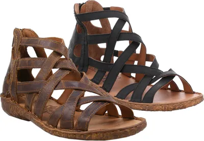 Produktbild von Josef Seibel 79517-95 Rosalie 17 Römer Sandalen Damen Riemchen Sandaletten, Größe:37 EU, Farbe:Schwarz