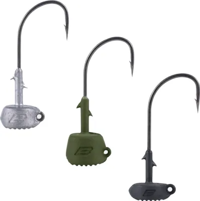 Produktbild von BKK Silent Chaser Draggin' Ned Jig Head Lead - Kopf: 5,3 g - Hakengr.: 1