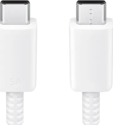 Image de Samsung EP-DN975 - Câble USB - USB-C (M) à USB-C (M) - USB 2.0 - 1 m - alimentation USB (5A, 100 W)