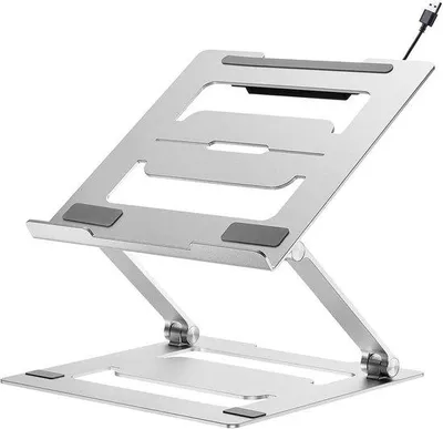 Image de Support ergonomique pour ordinateur portable, 11 à 17 pouces, ventilé, pliable