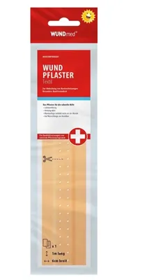 Immagine prodotto di WUNDmed® 02-021 WUNDmed® Pflaster 02-021 beige 6,0 cm x 1,0 m, 1 St.