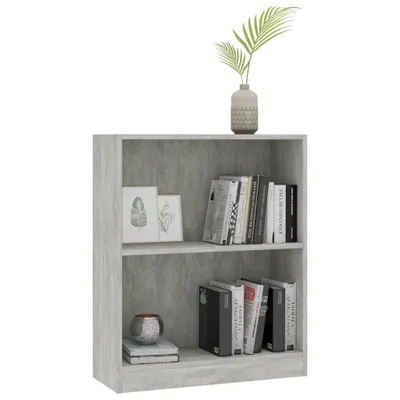 Produktbild von "2026 Aktion"Bücherregal - CLORIS - Standregal - Robust und langlebig - Betongrau 60x24x76 cm Holzwerkstoff - DEMöbel9928200