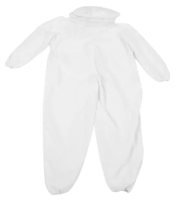 Immagine prodotto di Tuta da apicoltore monopezzo, indumento protettivo con due cerniere, accessori, bianco