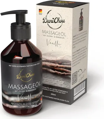 Zdjęcie produktu dla Olejek do masażu DaniChou Vanilla 250 ml