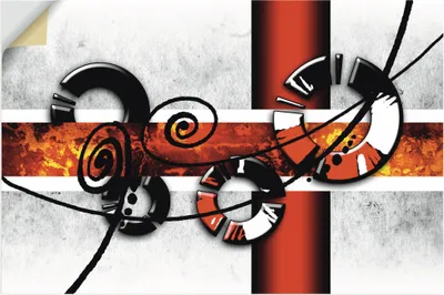 Produktbild von ARTland Wandbild, selbstklebend Schöne Abstraktion XV Größe: 30x20 cm