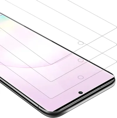 Produktbild von Cadorabo 3x Panzer Folie für Samsung Galaxy NOTE 20 PLUS Schutzfolie in natur Folie Tempered Display-Schutzglas