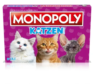 Obrázok produktu pre Merc  Monopoly - Katzen Brettspiel