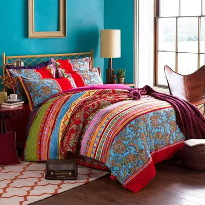 Produktbild von Bohemian Bettwäsche Set 200x220 cm 3-teilig