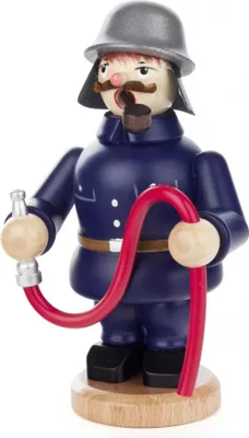 Produktbild von Mini-Räuchermann Feuerwehrmann 7,5x13x6cm