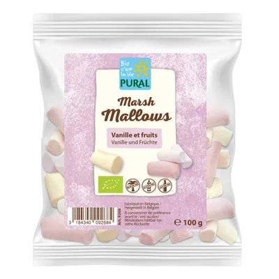 Obrázek produktu pro Marshmallows - vanilka a ovoce 100g