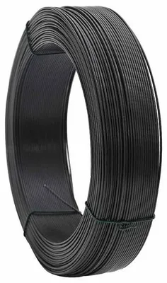 Immagine prodotto di Filo metallico forato - 250 metri - antracite - Ø 1,4 / 2 mm - Armato con rivestimento in PVC - Filo multiuso per recinzioni e giardinaggio - Resistente alle intemperie