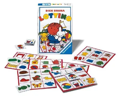 Zdjęcie produktu dla Ravensburger Lottino – gra dla dzieci – ilustracje Dicka Bruny