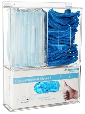 Productafbeelding van Wegwerphandschoendispenser met 3 Compartimenten