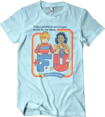 Produktbild von Todays Problems T-Shirt - Medium - Skyblue
