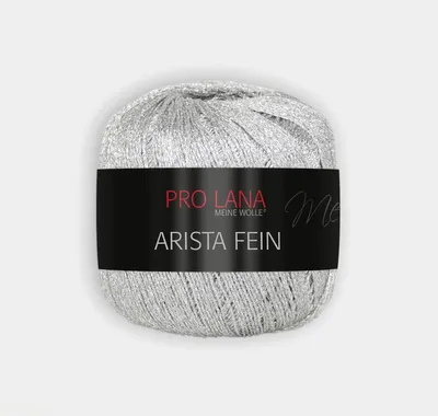 Produktbild von Pro Lana Arista fein 25 g Farbe 0301 - silber