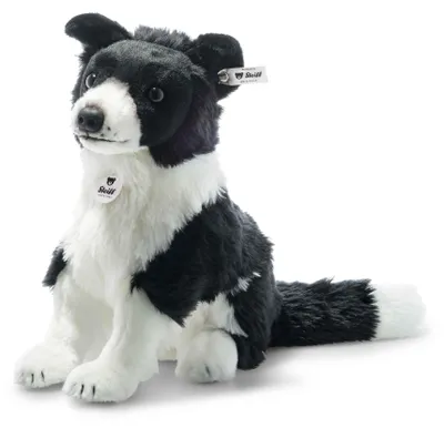 Obrázok produktu pre Steiff 122163 Jaycee Border Collie, plyš, 28 cm, čierna/biela