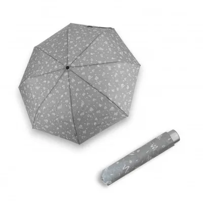 Obrázek produktu pro Doppler Mini Light Minimally cool grey - dámský skládací deštník