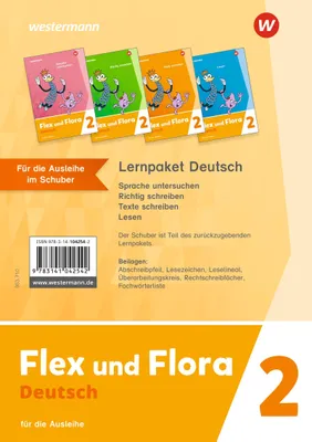 Produktbild von Flex und Flora 2. Paket Deutsch. Für die Ausleihe für Rheinland-Pfalz