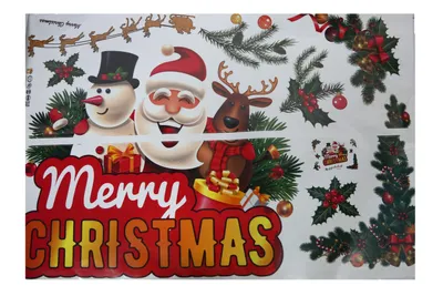 Produktbild von INF Aufkleber mit Weihnachtsmotiv 6er Pack