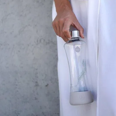Produktbild von Trinkflasche 550ml Borosilicatglas Unterwegs