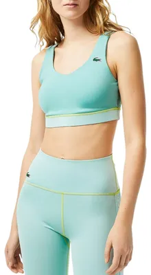 Produktbild von Lacoste Sport Damen-Sport-BH, figurbetont, grün S