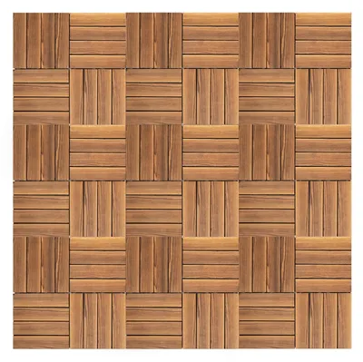 Produktbild von Elzusha – Holzterrassenplatten mit rutschfester Oberfläche für den Außenbereich