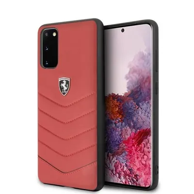 Zdjęcie produktu dla Ferrari Hardcase Fehquhcs62Re S20 G980 Czerwony/Red Heritage