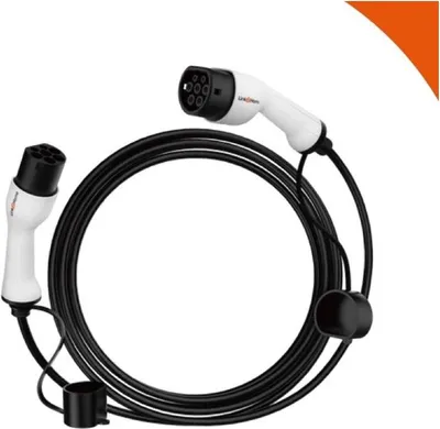 Image de Câble de charge 22KW,  32A, câble  5 mètres (triphasé)