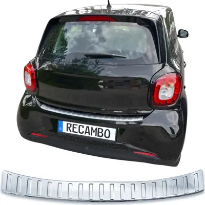 Zdjęcie produktu dla Chromowana osłona zderzaka ze stali nierdzewnej odpowiednia dla Smart ForFour | W453 | BJ 2014-2019