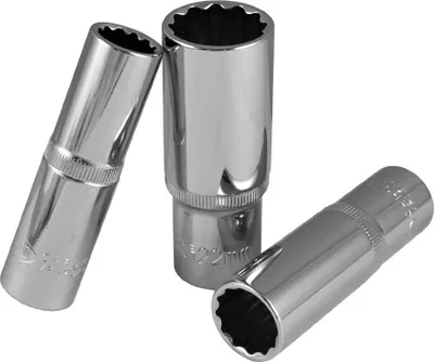 Immagine prodotto di JBM 13609, Chiave a bussola, cromata, 1/2", metrica, 75 mm, 115 g