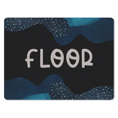 Produktbild von MuchoWow® Mauspad Mousepad Boden - Pastell - Mädchen 40x30 cm - Mousepads - Maus Mat - Pad - Mausunterlage - Anti Rutsch