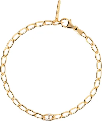 PDPaola PU01-547-U Damen-Armband Buchstabe J Mini vergoldet 1