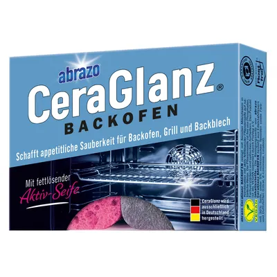 Produktbild von abrazo Schwämme CeraGlanz Backofen 1 x 2 Stück