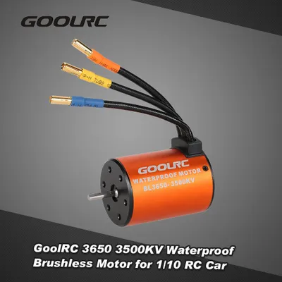 Obrázek produktu pro GoolRC 3650 3500KV voděodolný střídavý motor pro 1/10 RC auta HSP 94123 HuanQi 727 FS Racing 53625/53632