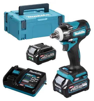 Image de Boulonneuse 1/2’’ 40V max Li-Ion 350 Nm XGT MAKITA TW004GD201 2 x 2,5Ah + chargeur en coffret Mak-Pac