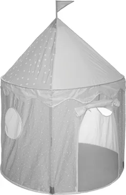 Obrázek produktu pro Dětský stan, Ø 100 cm, polyester, šedá