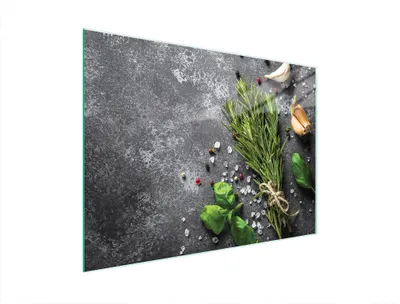 Obrázek produktu pro Skleněné prkénko na krájení 40x30 Koření