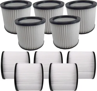 Produktbild von 5x Lamellenfilter Dauerfilter Ersatz für Aqua Vac 7405 7407P 7408P 7409 7409P 7413 7413B 7413B/P 7423 760 8103B 8202B 8203 8203B 8203P 8204 8204B