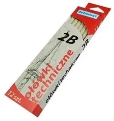 Produktbild von Zeichnungsstift 2B (12 Stück) – Schema