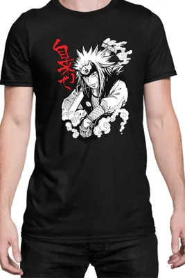 Immagine prodotto di Maglietta da uomo Naruto Jiraiya 04, Man 3XL , Noir