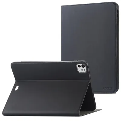 Produktbild von Accezz Classic Klapphülle iPad Pro 11 (2025) M5 / (2024) M4 - Schwarz