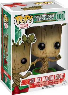 Produktbild von Guardians of the Galaxy - Holiday Dancing Groot 101 - Funko Pop! - Vinyl Figur