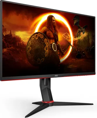 Produktbild von AOC Q27G2S/EU, 68,6 cm (27"), 2560 x 1440 Pixel, Quad HD, LED, 4 ms, Schwarz, Rot