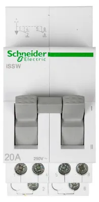 Produktbild von Schneider Electric ISSW, 250 V, 50 - 60 Hz, Weiß, 36 mm, 75 mm, 82 mm
