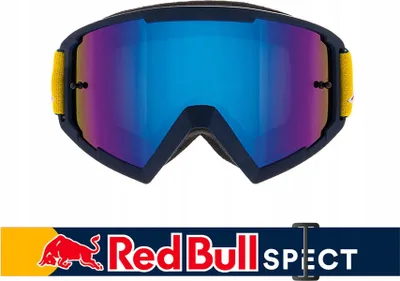 Immagine prodotto di Red Bull SPECT Eyewear Whip 001 Motocross Brille (Blu Iridium, Taglia unica)