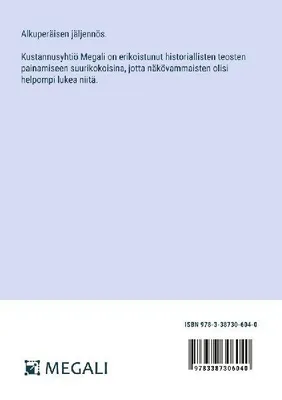 Produktbild von Sekaherelmiä; Geschichten und Anekdoten aus dem südostfinnischen Dialekt